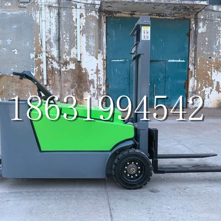 诸城市小型电动叉车1吨2吨步行站驾式电瓶堆高充电装卸车液压升降车铲车